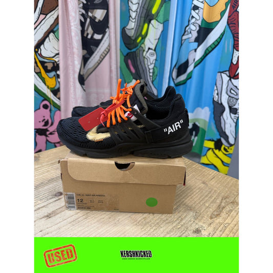 Nike Air Presto Off-White Black UK 11