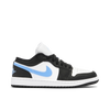 Jordan 1 Low Black University Blue White (W)