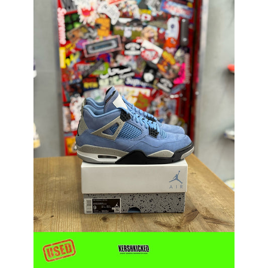 Jordan 4 Retro University Blue UK 8.
