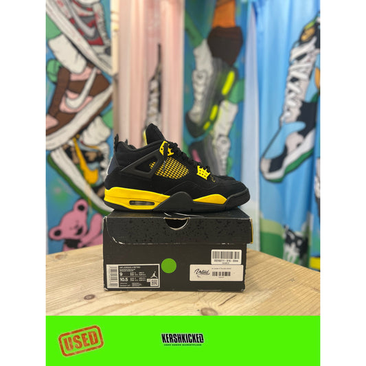 Jordan 4 Yellow Thunder UK8