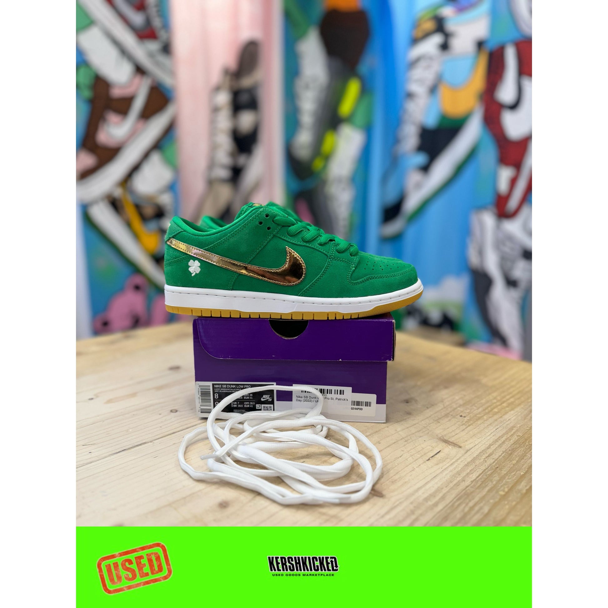 Nike SB Dunk Low St. Patricks's Day UK 7 by Nike from £150.00