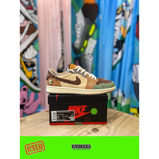 Jordan 1 Low Retro Zion Williamson Voodoo UK 8