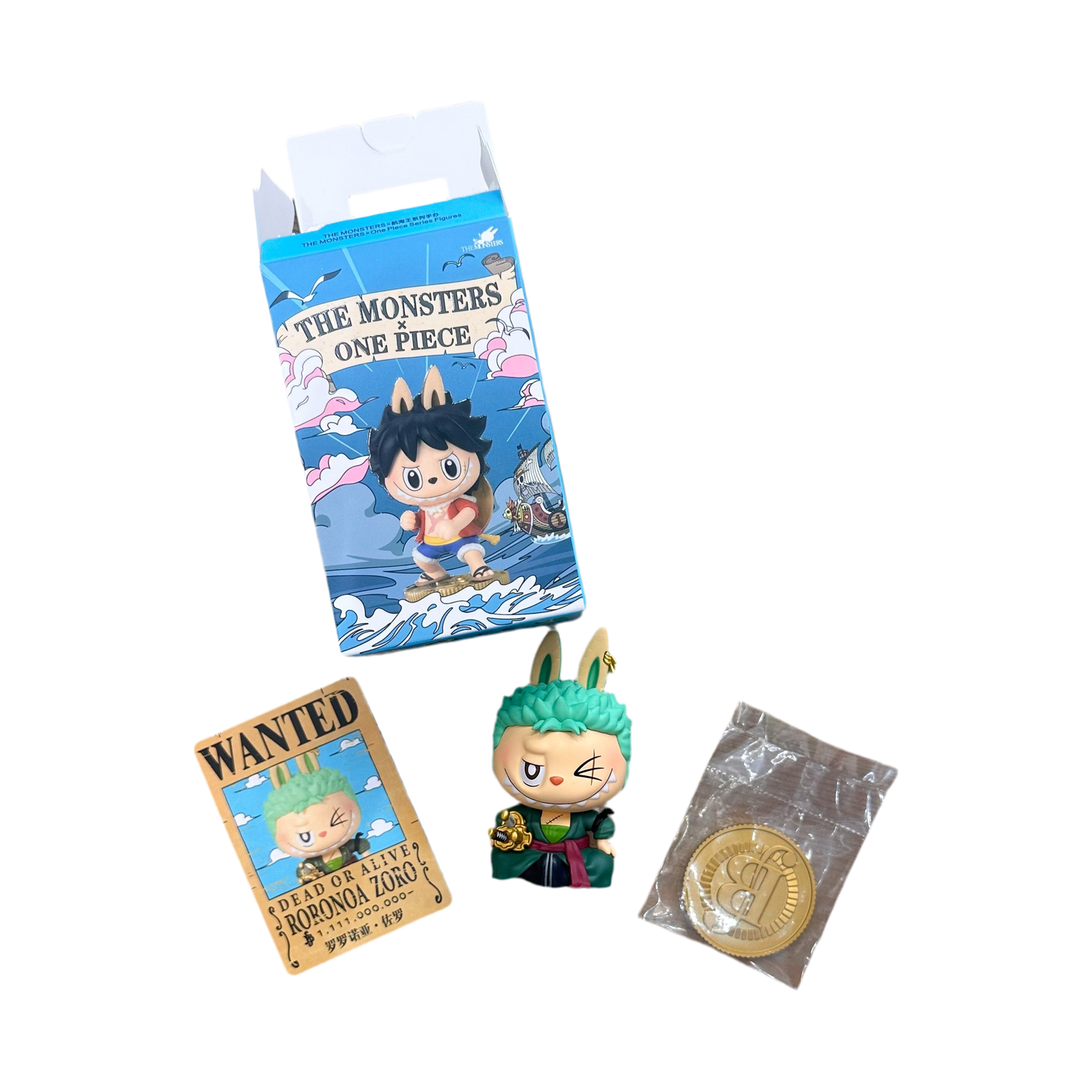 Pop Mart Labubu The Monsters x One Piece Series Single Blind Box