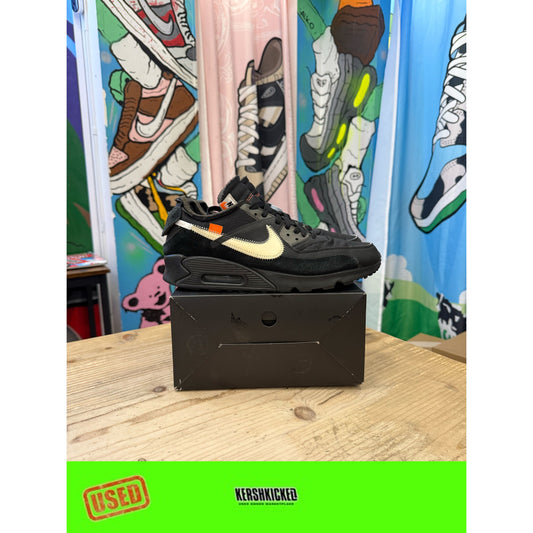 Nike Air Max 90 Off-White Black UK 9.5