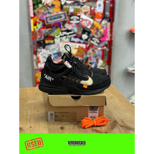 Nike Air Presto Off-White Black (2018) UK 9