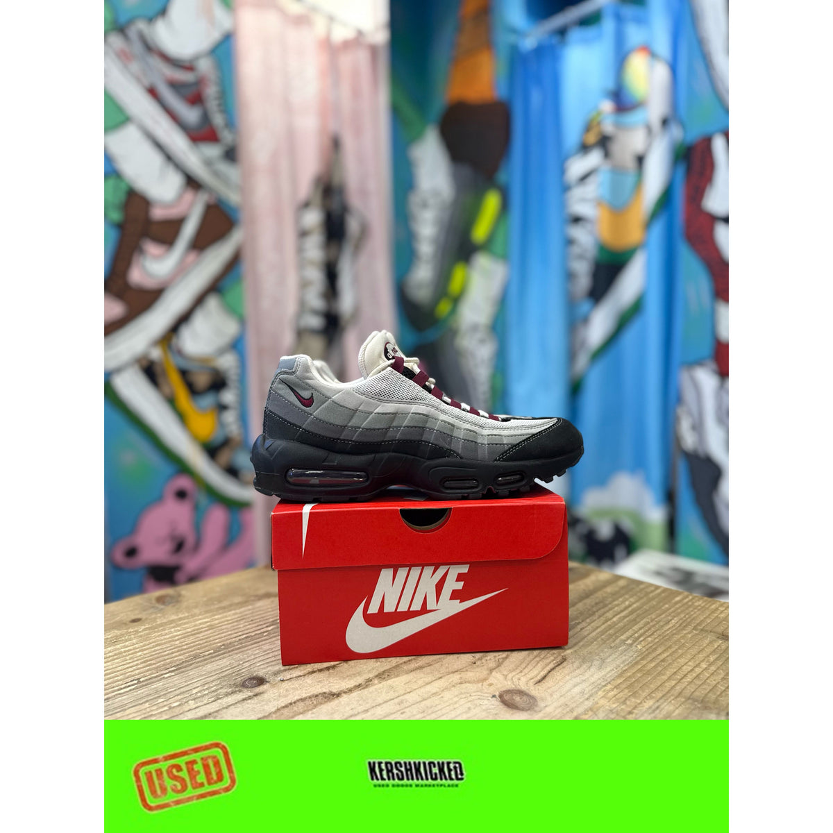 Nike Air Max 95 Dark Beetroot UK 8