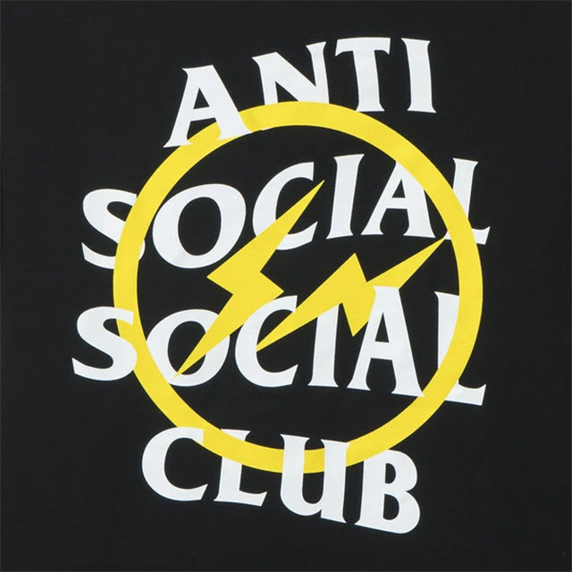 Anti Social Social Club x Fragment Tee - Yellow by Anti Social Social Club in . Available at KershKicks for £85.00. A must-have for fans of Anti Social Social Club looking to elevate their style with this T-Shirt.