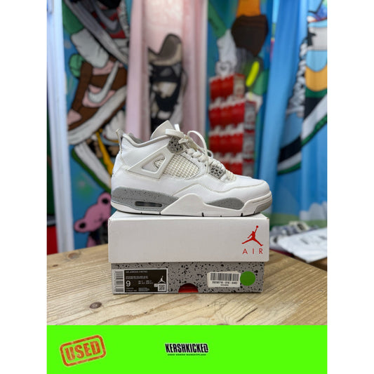 Jordan 4 White Oreo UK8