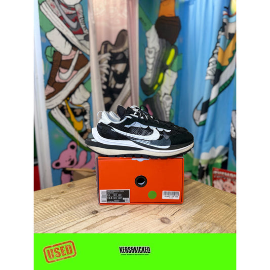 Nike Sacai Vapourwaffle Black White UK 10