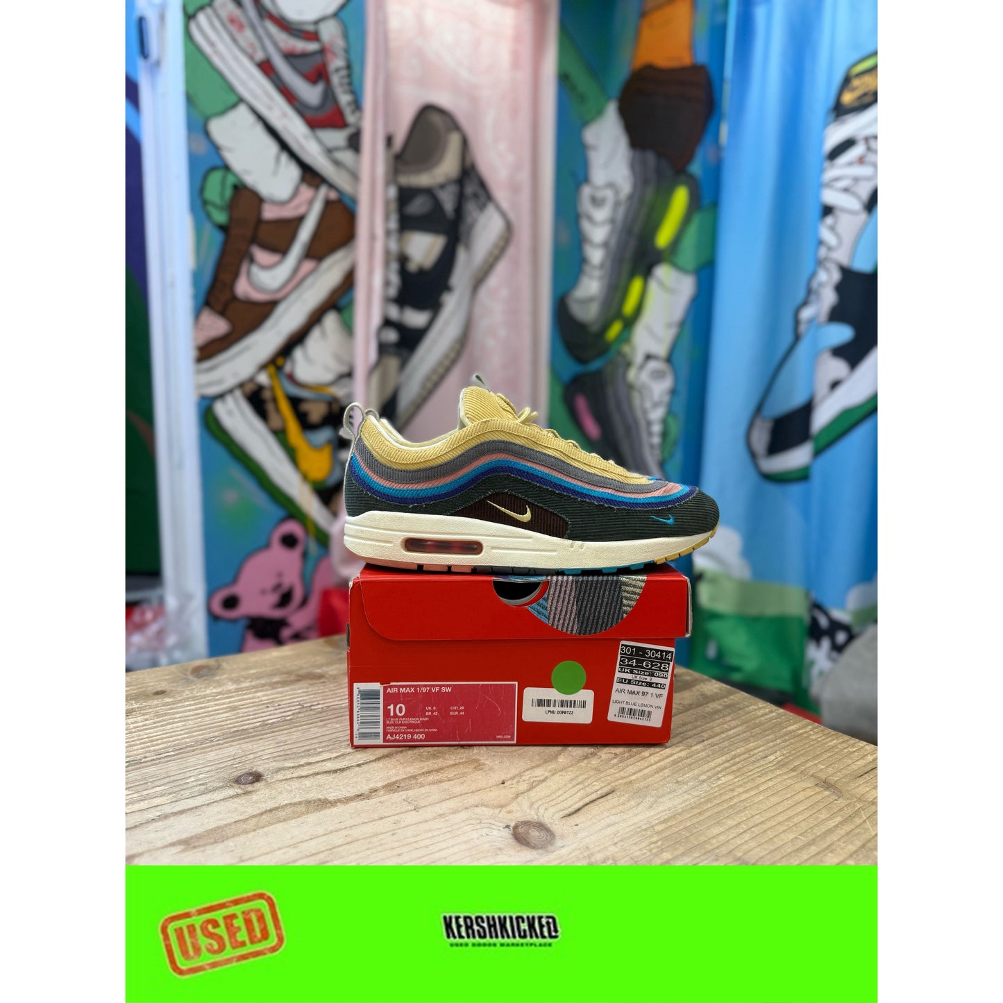 Nike Air Max 1/97 Sean Wotherspoon UK 9.