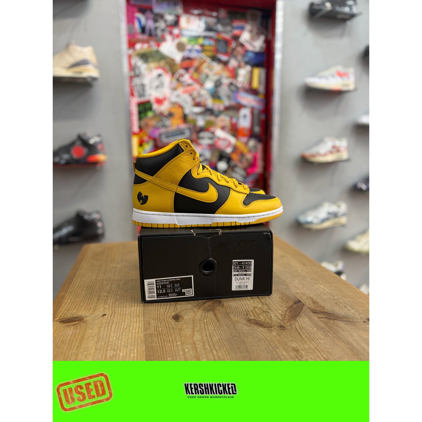 Nike Dunk High Wu-Tang (2024) UK 10
