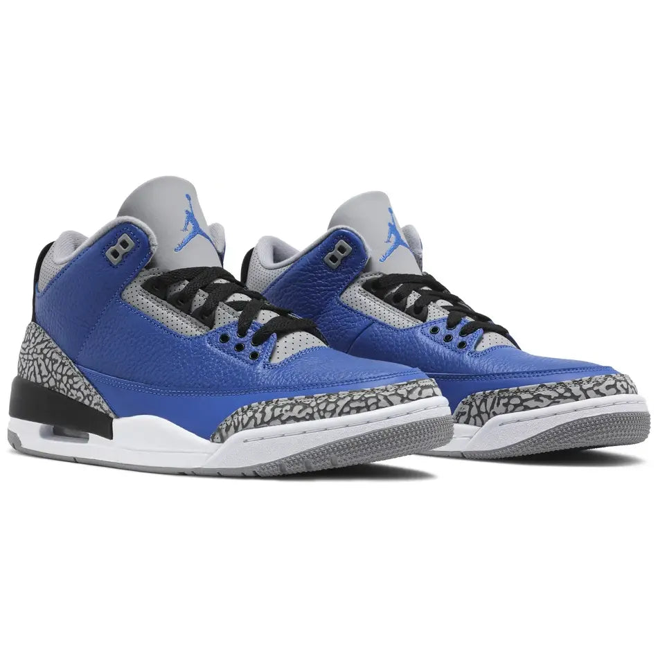 Jordan 3 Retro Varsity Royal Cement