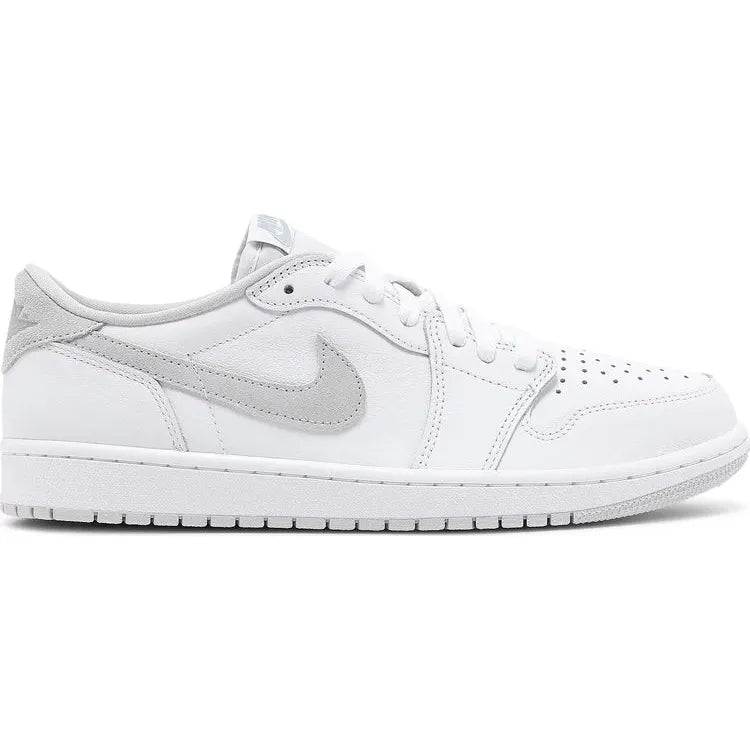 Jordan 1 Low OG Neutral Grey (2021) by Jordan's in Shoes. Available at KershKicks for £145.00. A must-have for fans of Jordan's looking to elevate their style with this Shoes.