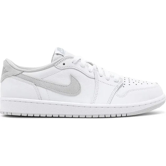 Jordan 1 Low OG Neutral Grey (2021) by Jordan's in Shoes. Available at KershKicks for £145.00. A must-have for fans of Jordan's looking to elevate their style with this Shoes.
