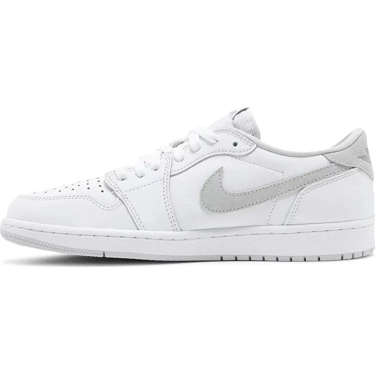Jordan 1 Low OG Neutral Grey (2021) by Jordan's in Shoes. Available at KershKicks for £145.00. A must-have for fans of Jordan's looking to elevate their style with this Shoes.