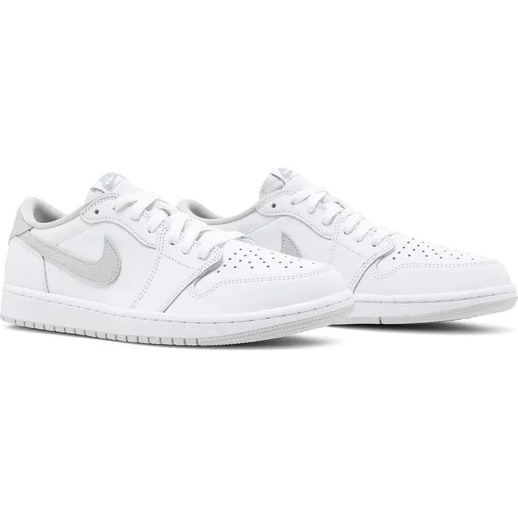 Jordan 1 Low OG Neutral Grey (2021) by Jordan's in Shoes. Available at KershKicks for £145.00. A must-have for fans of Jordan's looking to elevate their style with this Shoes.