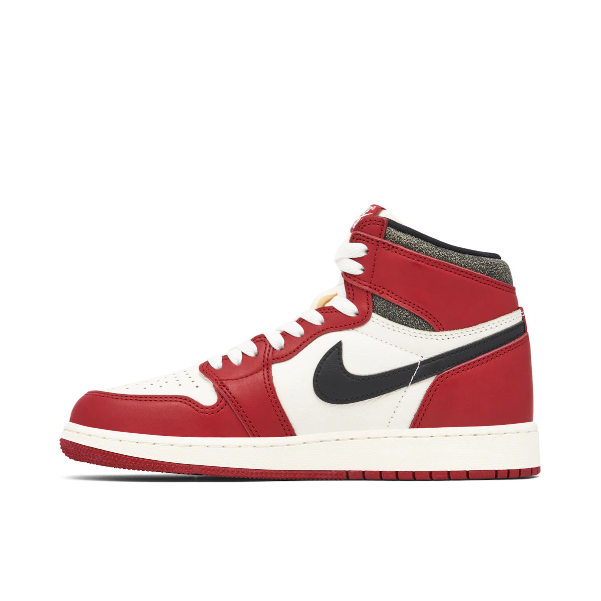 Jordan 1 Retro High OG Chicago Lost and Found (GS) by Jordan's in Shoes. Available at KershKicks for £270.00. A must-have for fans of Jordan's looking to elevate their style with this Shoes.