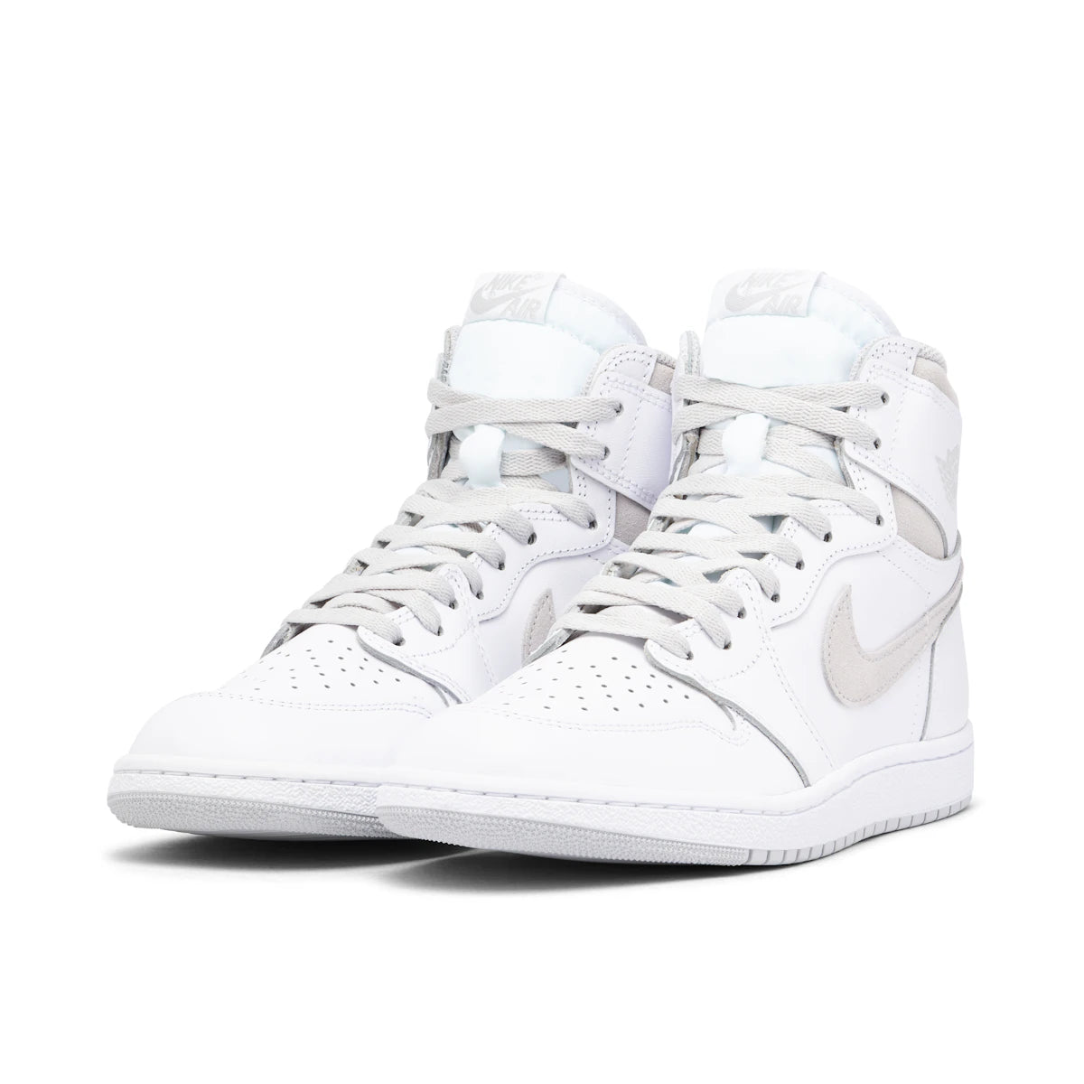 Jordan 1 Retro High 85 Neutral Grey by Jordan's in Shoes. Available at KershKicks for £350.00. A must-have for fans of Jordan's looking to elevate their style with this Shoes.