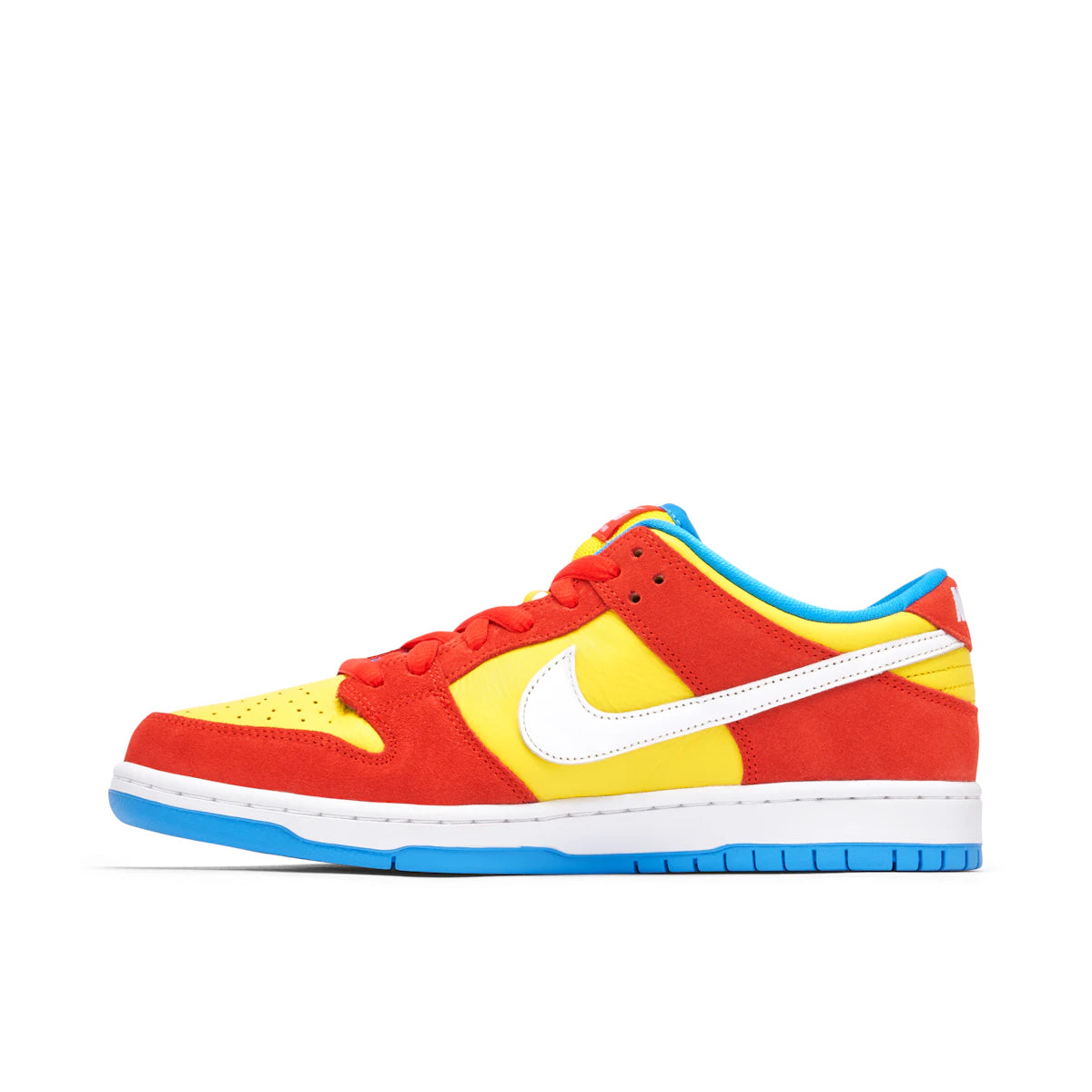 Nike SB Dunk Low Pro Bart Simpson by Nike in Shoes. Available at KershKicks for £200.00. A must-have for fans of Nike looking to elevate their style with this Shoes.