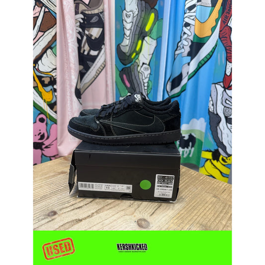 Jordan 1 Retro Low OG SP Travis Scott Black Phantom. UK 9