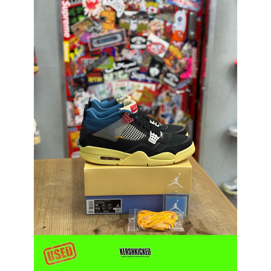 Jordan 4 Retro Union Off Noir UK 9