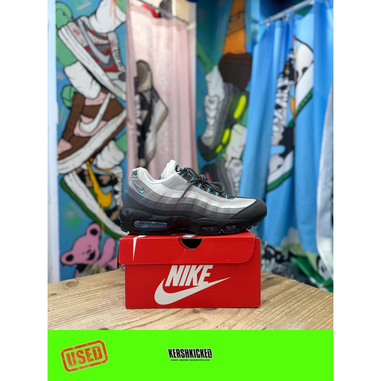Nike Air Max 95 Baltic Blue UK8.5