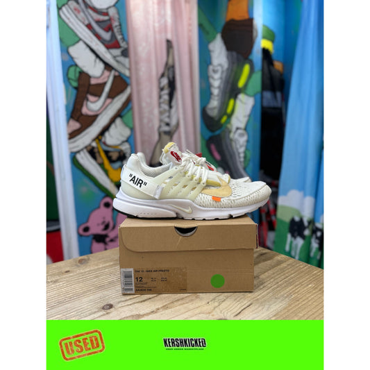Nike Off White Presto White UK 11