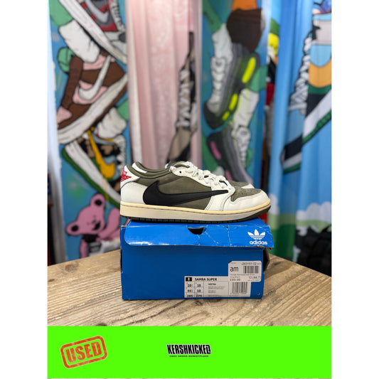 Jordan 1 Retro Low OG SP Travis Scott Medium Olive. UK 7