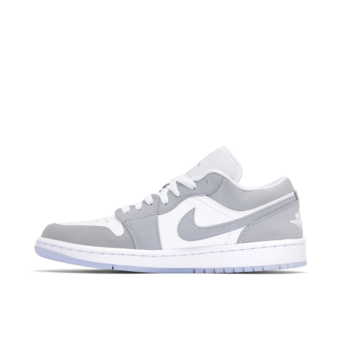 Jordan 1 Low Wolf Grey (W) by Jordan's in Shoes. Available at KershKicks for £185.00. A must-have for fans of Jordan's looking to elevate their style with this Shoes.