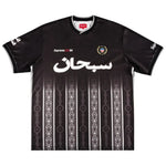 Supreme Arabic Logo Soccer Jersey Black