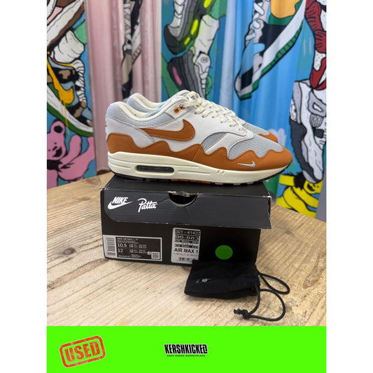Nike Air Max 1 Patta Waves Monarch UK 9.5