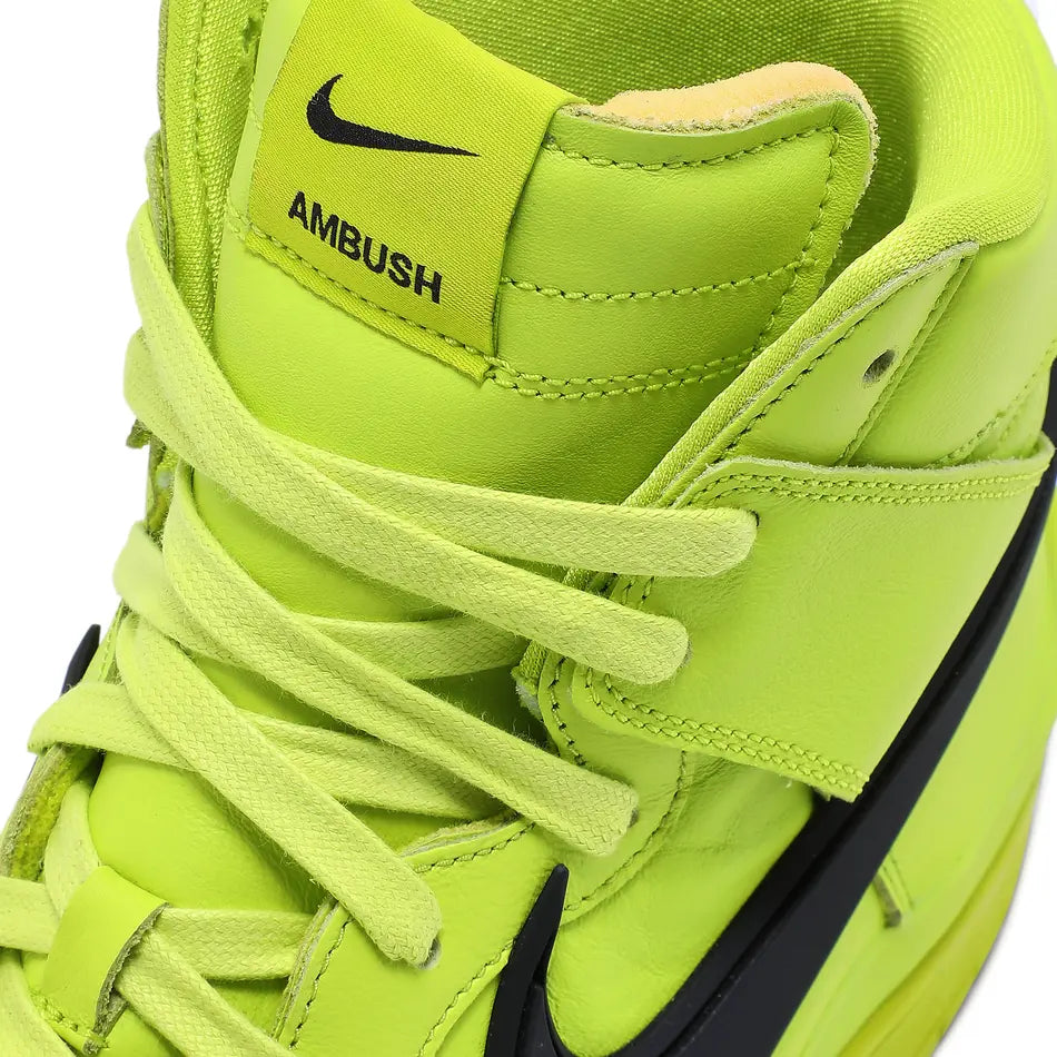 AMBUSH x Nike Dunk High Flash Lime 2021