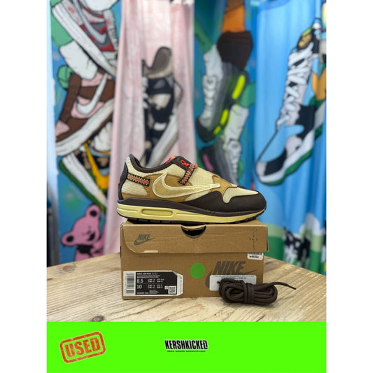 Nike Air Max 1 Travis Scott Baroque Brown UK7.5