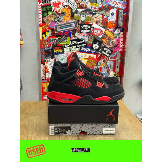 Jordan 4 Retro Red Thunder UK 12