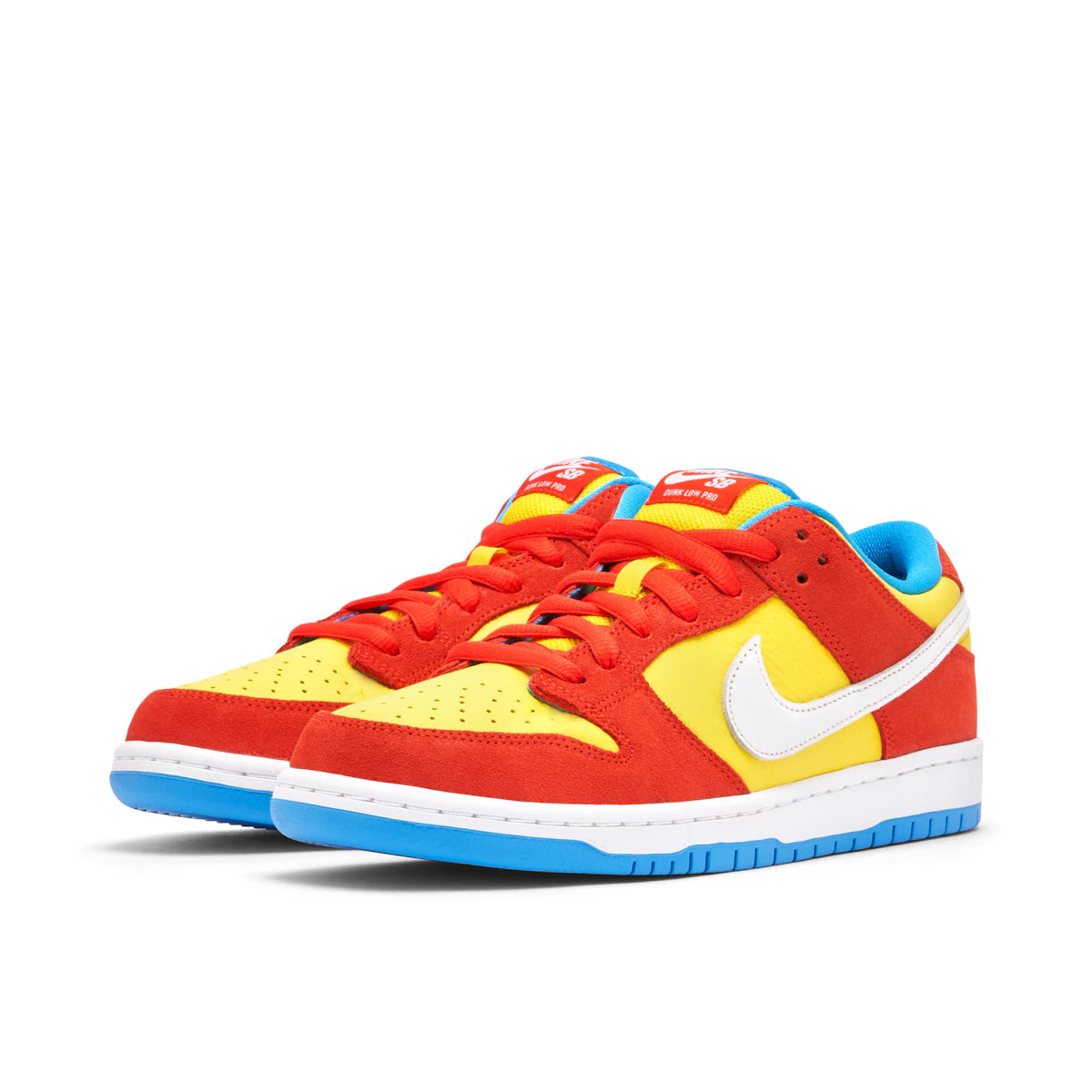 Nike SB Dunk Low Pro Bart Simpson by Nike in Shoes. Available at KershKicks for £200.00. A must-have for fans of Nike looking to elevate their style with this Shoes.