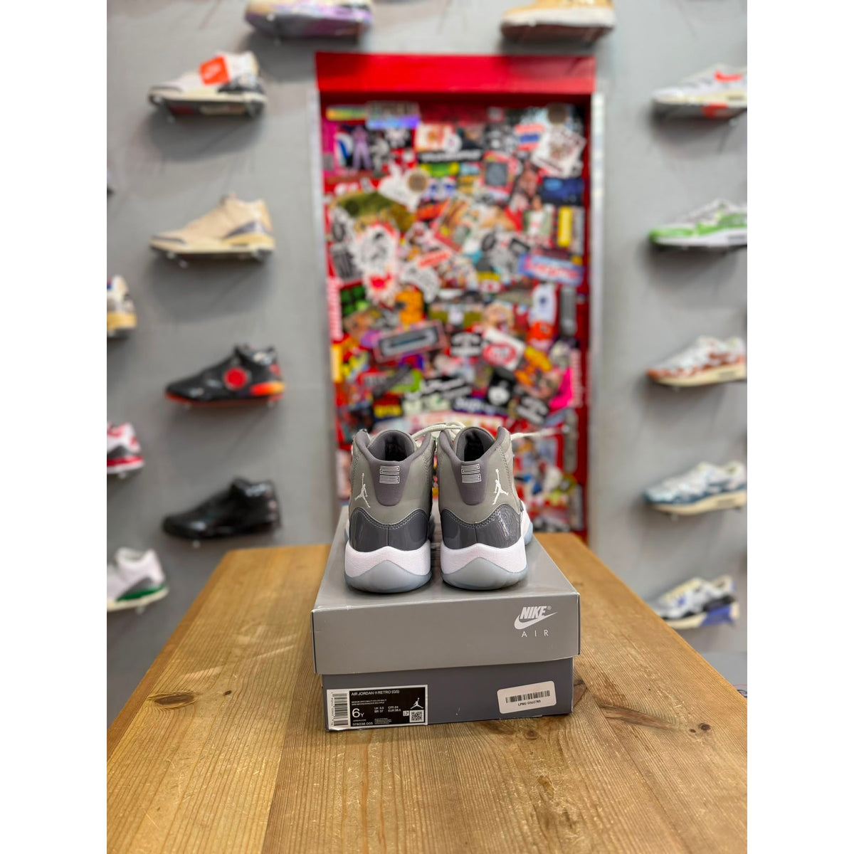 Jordan 11 Retro Cool Grey (2021) (GS) UK 5.5