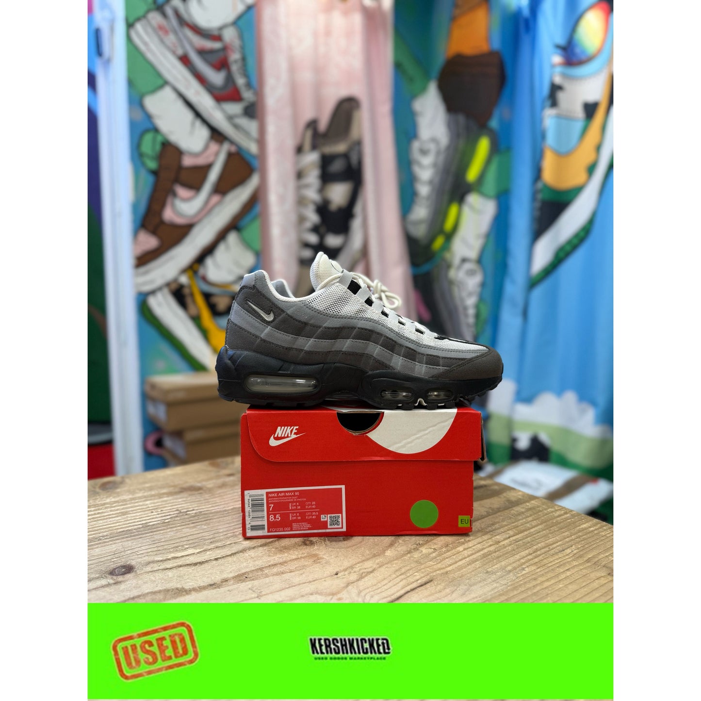 Nike Air max 95 Grey Jewel UK 6