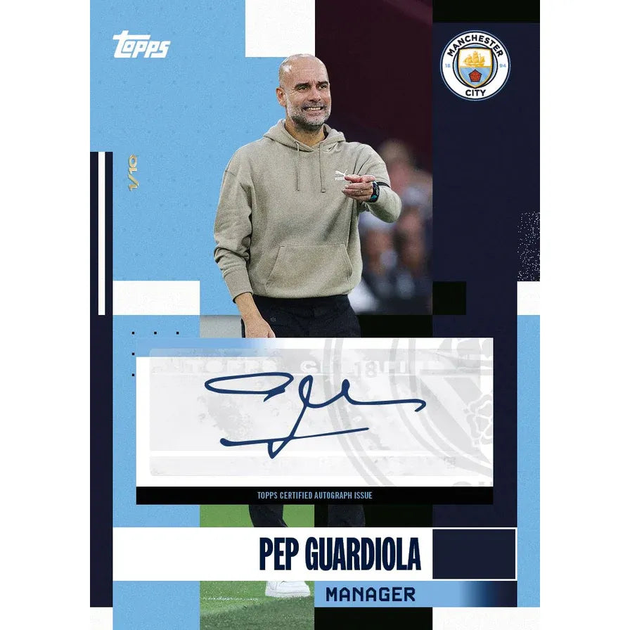 2024/25 Topps Manchester City FC Team Set