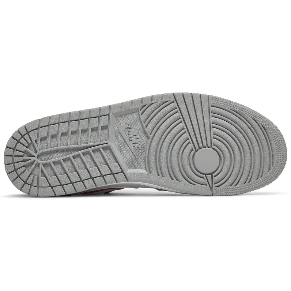 Air Jordan 1 Low SE Light Smoke Grey Gym Red