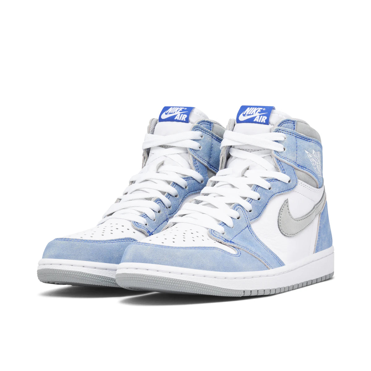 Jordan 1 Retro High OG Hyper Royal by Jordan's in Shoes. Available at KershKicks for £375.00. A must-have for fans of Jordan's looking to elevate their style with this Shoes.
