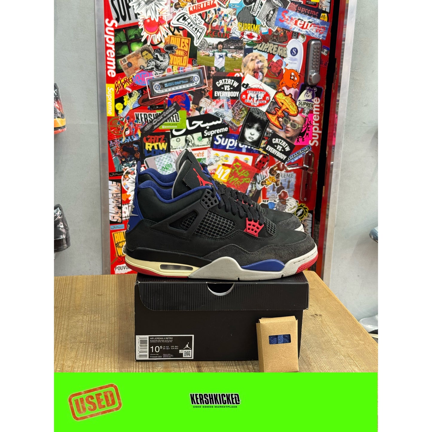 Jordan 4 Retro Rare Air UK 9.5.