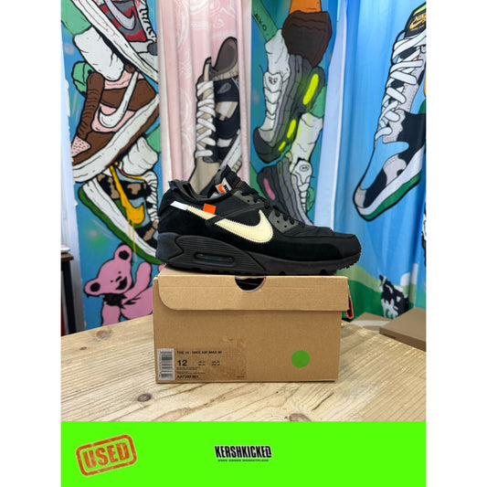 Nike Air Max 90 Off-White Black UK 11