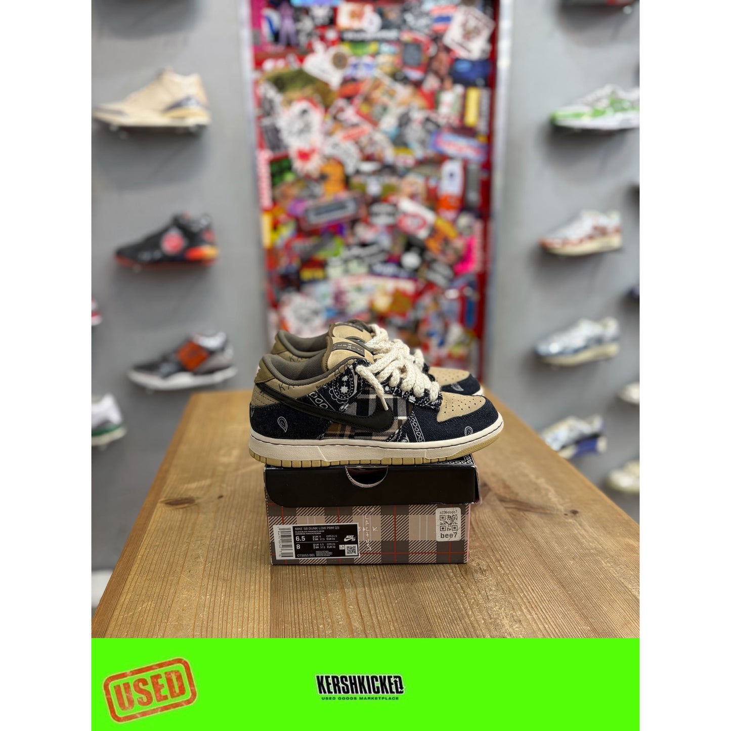 Nike SB Dunk Low Travis Scott (Special Box) UK 6/EU 39
