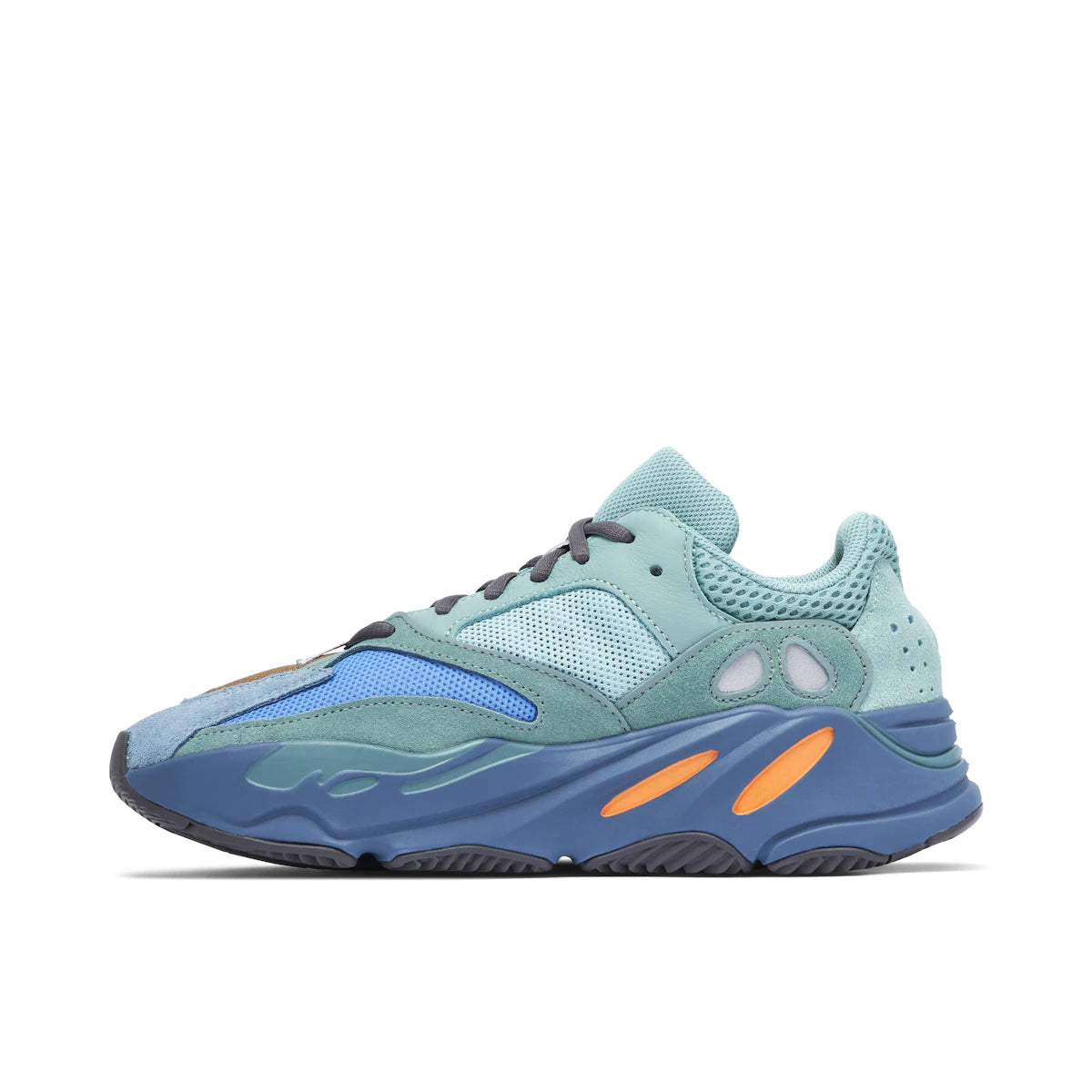Adidias Yeezy Boost 700 Faded Azure by Yeezy in Shoes. Available at KershKicks for £300.00. A must-have for fans of Yeezy looking to elevate their style with this Shoes.