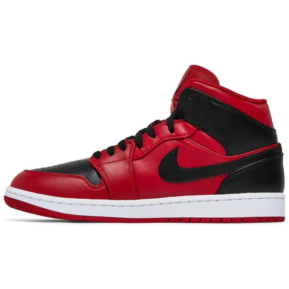 Air Jordan 1 Mid Reverse Bred GS