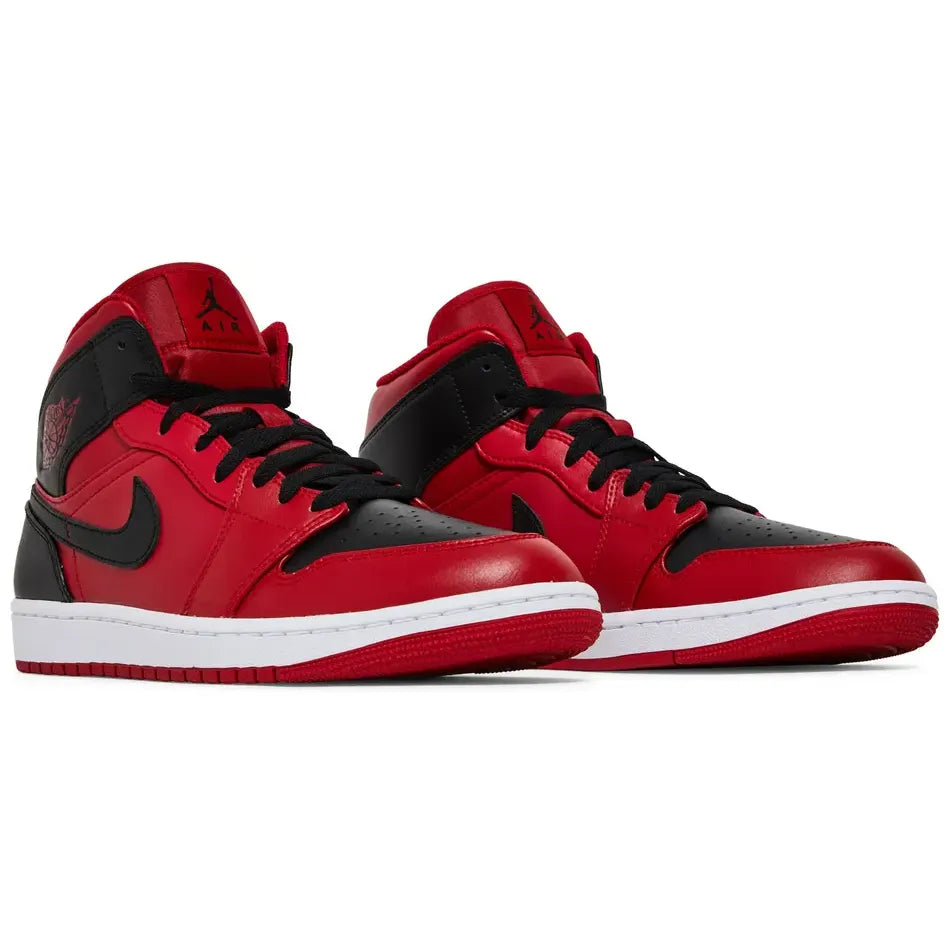Air Jordan 1 Mid Reverse Bred GS