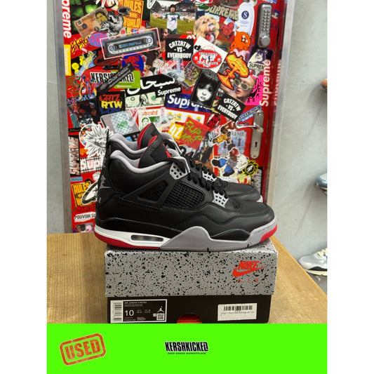 Jordan 4 Retro Bred Reimagined UK 9.