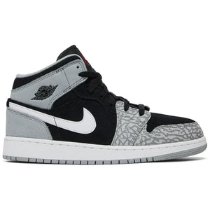 Air Jordan 1 Mid SE GS Elephant Toe