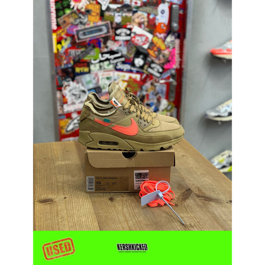 Nike Air Max 90 Off-White Desert Ore UK 9.
