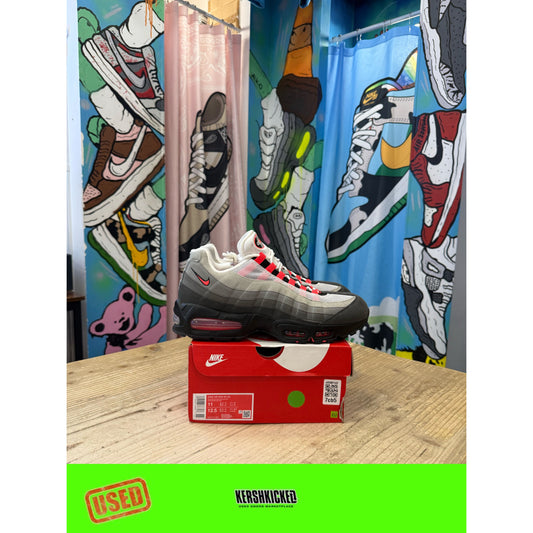 Nike Air Max 95 Big Bubble Solar Red UK10